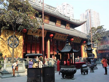 tempio Buddha di Giada shanghai