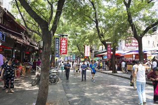 Strada musulmana-Una dei Migliori di tutta la Cina