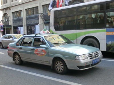 Taxi di Shanghai